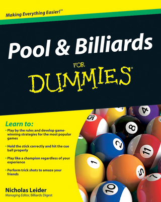 Pool and Billiards For Dummies - Nicholas Leider