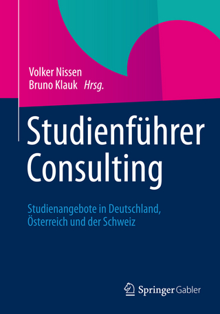 Studienführer Consulting - Volker Nissen; Bruno Klauk