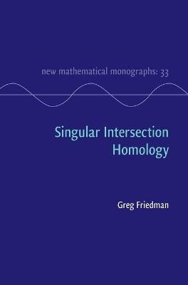 Singular Intersection Homology - Greg Friedman