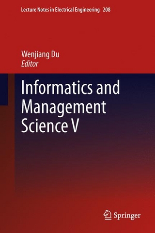 Informatics and Management Science V - Wenjiang Du; Wenjiang Du