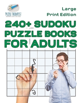 240+ Sudoku Puzzle Books for Adults Large Print Edition -  Puzzle Therapist