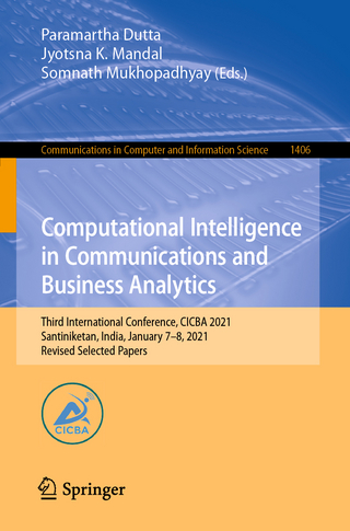 Computational Intelligence in Communications and Business Analytics - Paramartha Dutta; Jyotsna K. Mandal; Somnath Mukhopadhyay