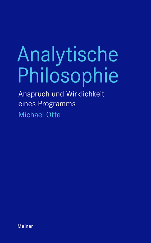 Analytische Philosophie - Michael Otte