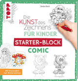 Die Kunst des Zeichnens für Kinder Starter-Block - Comic - Gecko Keck