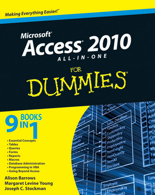 Access 2010 All-in-One For Dummies - Alison Barrows; Margaret Levine Young; Joseph C. Stockman