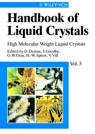 Handbook of Liquid Crystals - Dietrich Demus; John W. Goodby; George W. Gray; Hans W. Spiess; Volkmar Vill