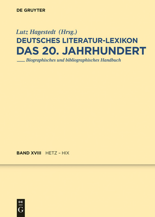 Hetz - Hix - Wilhelm Kosch; Lutz Hagestedt