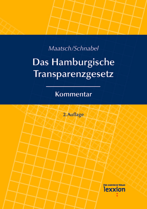 Das Hamburgische Transparenzgesetz - 