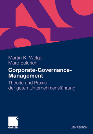 Corporate-Governance-Management - Martin Welge; Marc Eulerich