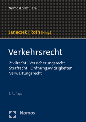 Verkehrsrecht - Christian Janeczek; Hartmut Roth