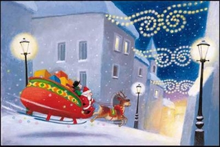 Santa's on His Way Advent Calendar - Ulises Wensell