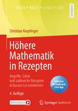 Höhere Mathematik in Rezepten - Karpfinger, Christian