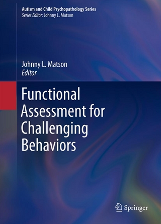 Functional Assessment for Challenging Behaviors - Johnny L. Matson