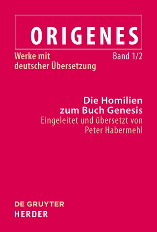 Die Homilien zum Buch Genesis - Peter Habermehl