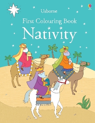 First Colouring Book Nativity - Felicity Brooks