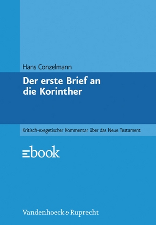 Der erste Brief an die Korinther - Hans Conzelmann