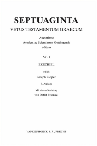 Septuaginta. Band 16,1 - Joseph Ziegler; Joseph Ziegler