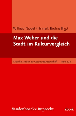 Max Weber und die Stadt im Kulturvergleich - Wilfried Nippel; Hinnerk Bruhns