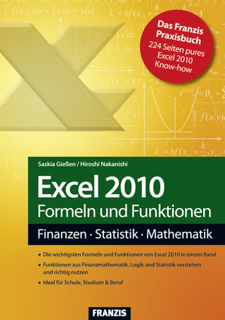 Excel 2010 Formeln und Funktionen - Saskia Gießen; Hiroshi Nakanishi
