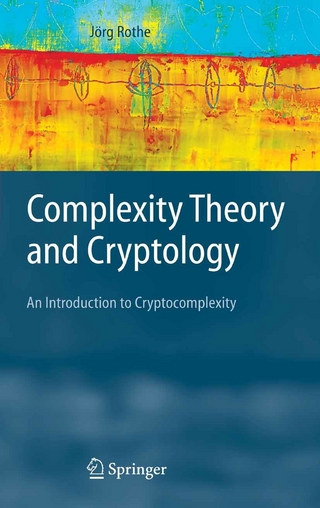 Complexity Theory and Cryptology - Jorg Rothe