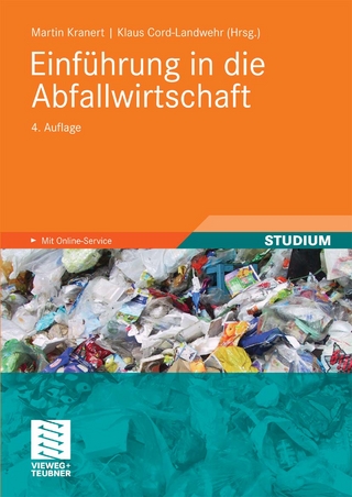 Einfuhrung in die Abfallwirtschaft - Klaus Cord-Landwehr; Martin Kranert