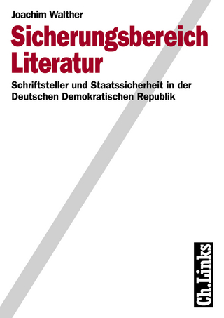 Sicherungsbereich Literatur - Joachim Walther