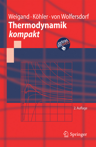 Thermodynamik kompakt - Bernhard Weigand; Jürgen Köhler; Jens von Wolfersdorf