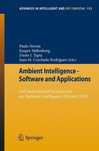 Ambient Intelligence - Software and Applications - Paulo Novais; Kasper Hallenborg; Dante I. Tapia; Juan M. Corchado Rodríguez
