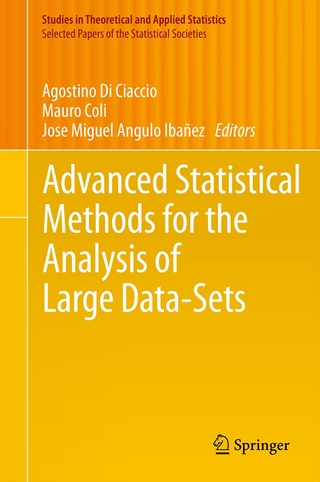 Advanced Statistical Methods for the Analysis of Large Data-Sets - Agostino Di Ciaccio; Mauro Coli; Jose Miguel Angulo Ibanez