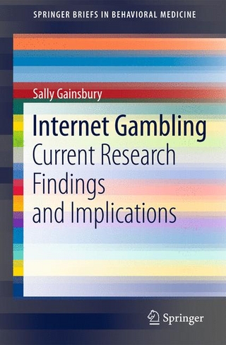 Internet Gambling - Sally Gainsbury