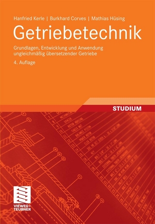 Getriebetechnik - Hanfried Kerle; Burkhard Corves; Mathias Hüsing
