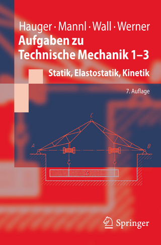 Aufgaben zu Technische Mechanik 1-3 - Werner Hauger; Volker Mannl; Wolfgang A. Wall; Ewald Werner