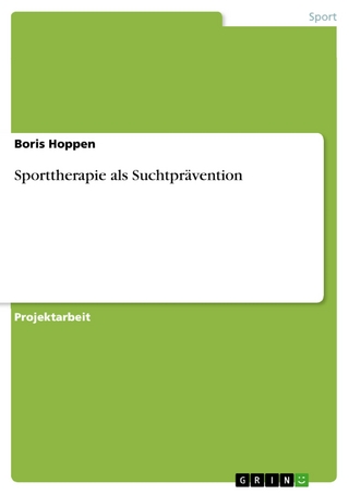 Sporttherapie als Suchtprävention - Boris Hoppen
