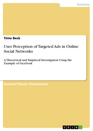User Perception of Targeted Ads in Online Social Networks - Timo Beck
