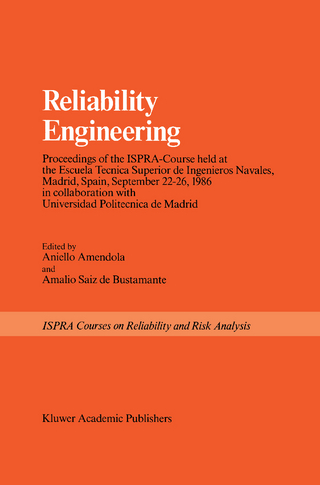 Reliability Engineering - Aniello Amendola; Amalio Saiz de Bustamante