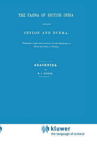 Fauna of British India Including Ceylon and Burma. Arachnida - R.I. Pocock