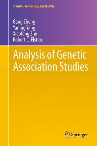 Analysis of Genetic Association Studies - Robert C. Elston; Yaning Yang; Gang Zheng; Xiaofeng Zhu