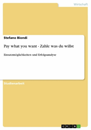 Pay what you want - Zahle was du willst - Stefano Biondi