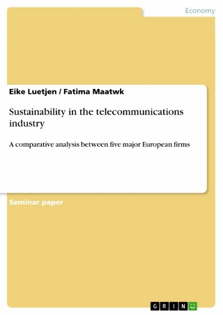 Sustainability in the telecommunications industry - Eike Luetjen; Fatima Maatwk