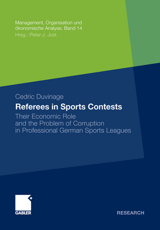 Referees in Sports Contests - Cedric Duvinage
