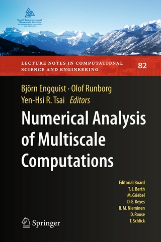 Numerical Analysis of Multiscale Computations - Björn Engquist; Olof Runborg; Yen-Hsi R. Tsai