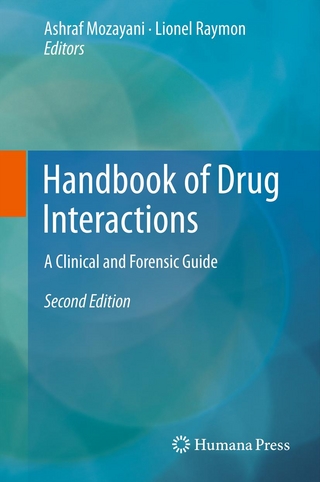 Handbook of Drug Interactions - Ashraf Mozayani; Lionel Raymon