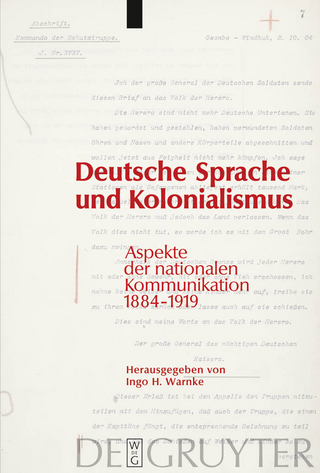 Deutsche Sprache und Kolonialismus - Ingo H. Warnke