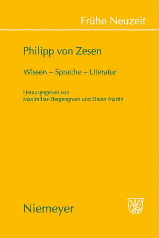 Philipp von Zesen - Maximilian Bergengruen; Dieter Martin