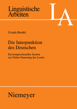 Die Interpunktion des Deutschen - Ursula Bredel