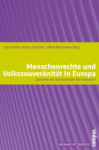 Menschenrechte und Volkssouveränität in Europa - Gret Haller; Klaus Günther; Ulfrid Neumann