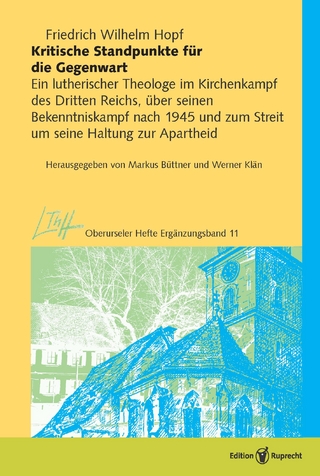 Kritische Standpunkte für die Gegenwart - Friedrich Wilhelm Hopf; Markus Büttner; Werner Klän