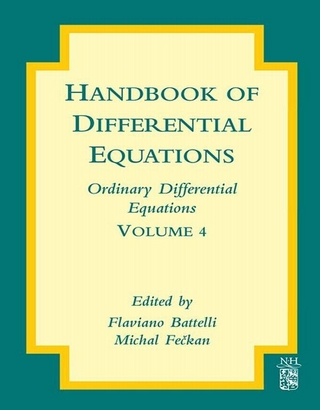 Handbook of Differential Equations: Ordinary Differential Equations - Flaviano Battelli; Michal Feckan