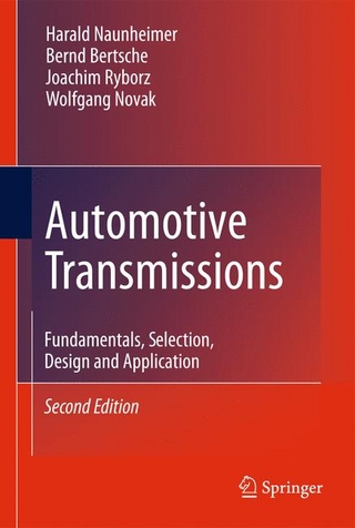 Automotive Transmissions - Harald Naunheimer; Bernd Bertsche; Joachim Ryborz; Wolfgang Novak