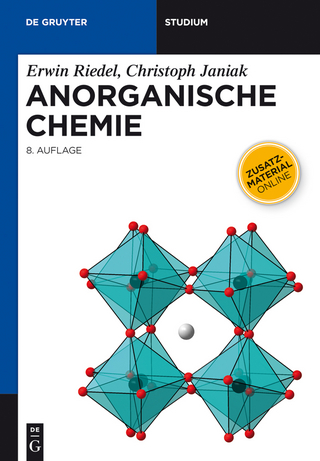 Anorganische Chemie - Erwin Riedel; Christoph Janiak